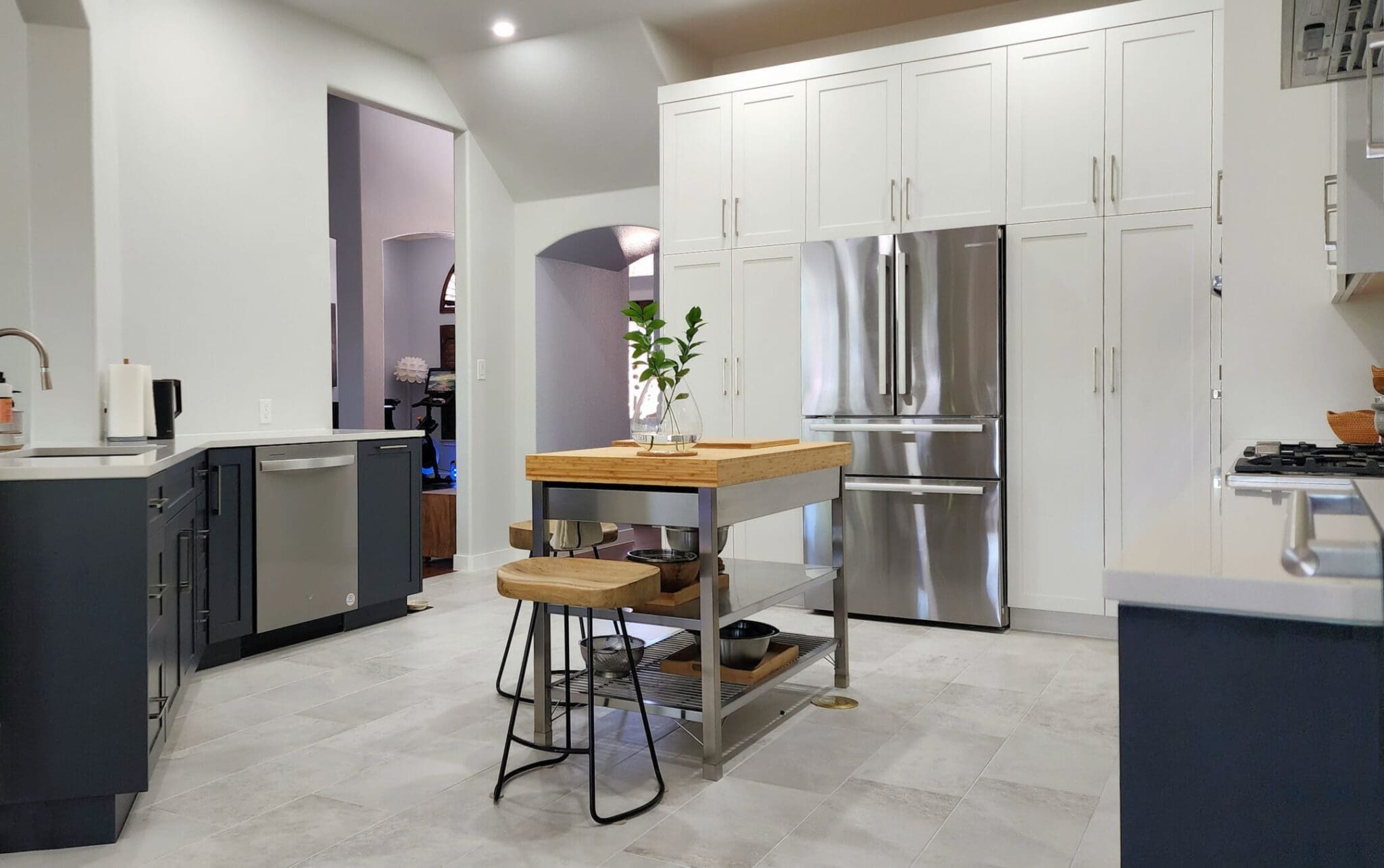 The final product of a Kitchens by Bell renovation in a Circle C South home